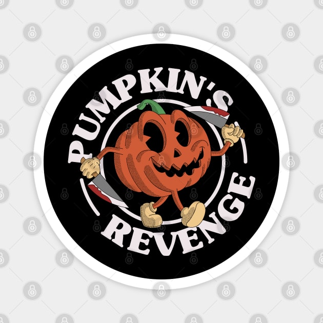 Pumpkin's Revenge Magnet by The French Gecko